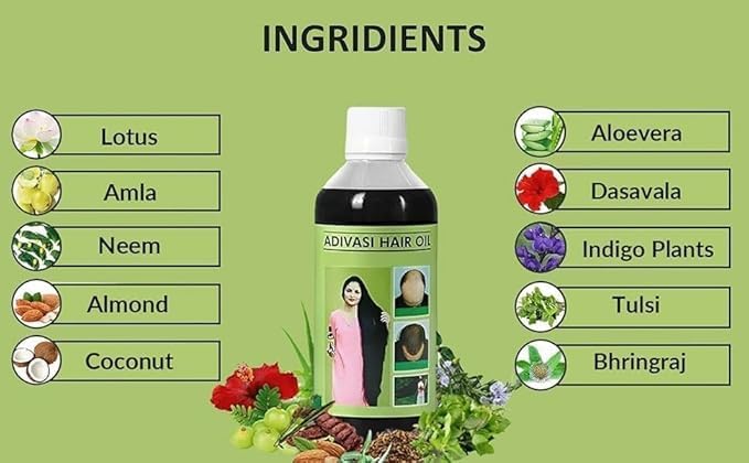 Adivasi Herbal Hair Oil 125ML